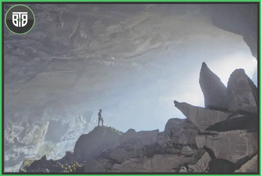 a man is in the longest cave of world in Explorer the deepest cave, best movies on disney+ hotstar